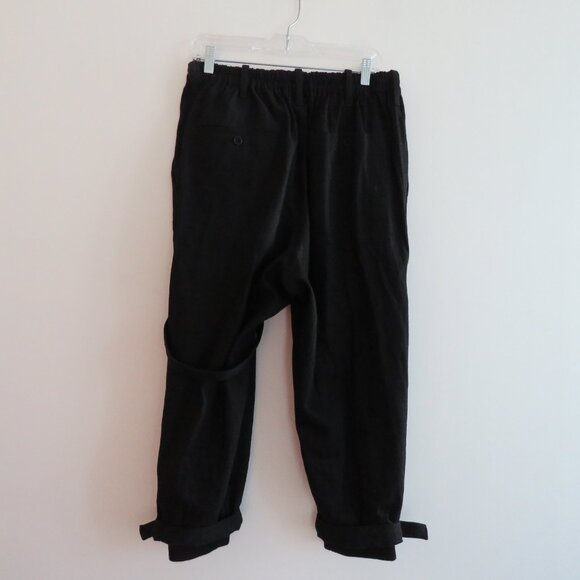 YOHJI YAMAMOTO AW16 Wool Bondage Pants in Black - Men's Size 2 / 30 In Waist - Picture 13 of 16